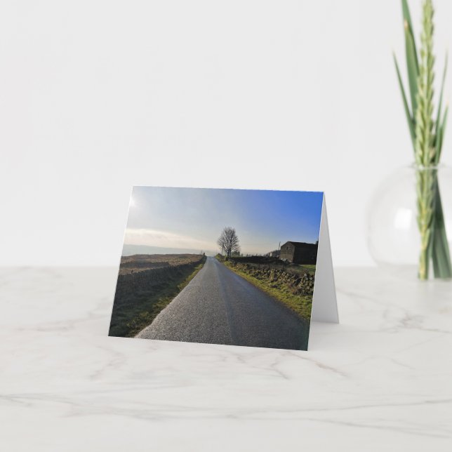 Country roads thank you card (Front)