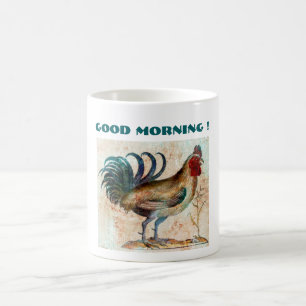 Country Rooster Coffee Mug