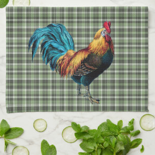 Country Rooster Kitchen Towels