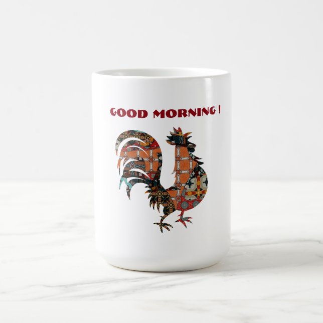 Country Rooster Magic Mug (Center)