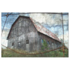 Country Rustic Barn Vintage Texture Decoupage