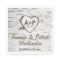 Country Rustic Birch Tree Bark Wedding Napkins