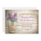 country rustic mason jar rehearsal dinner invites
