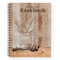 Country Rustic Personalized Cookbook Jar spoon
