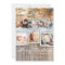 Country Rustic Wood Merry Christmas Photo Card