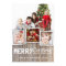 Country Rustic Wood Merry Christmas Photo Card