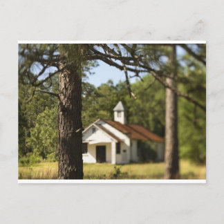 Country School Postcard