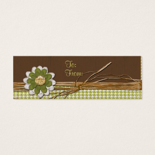 Country Scrapbook Flower (Front)
