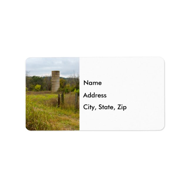 Country Silo Address Labels (Front)