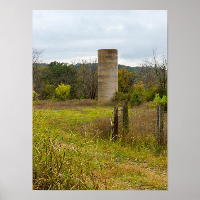 Country Silo Poster (Front)