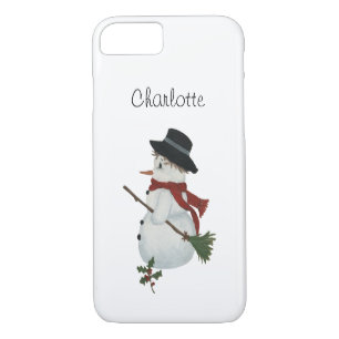 Country Snowman iPhone 7 Coque
