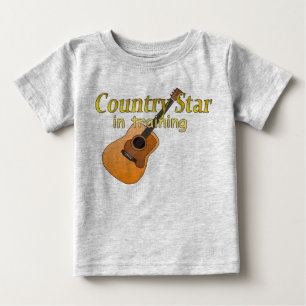 Country Star in Training Baby T-Shirt