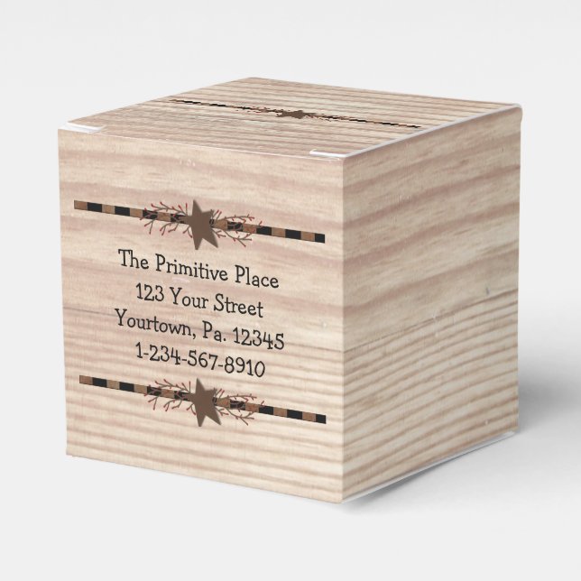 Country Star Product or Gift Box (2x2) (Front Side)