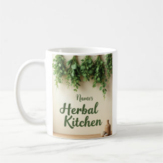 Country Style Farmhouse Herb Lover’s Mug