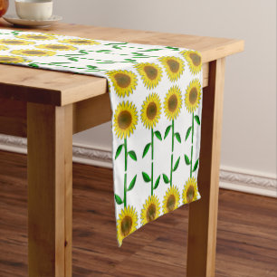 Country Style Sunflower Decorative Table Runner