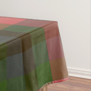 Country Summers Plaid Tablecloth