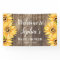 Country Sunflower Baby Shower Welcome