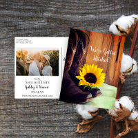 Country Sunflower Western Barn Wedding