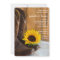 Country Sunflower Western Wedding Invitation