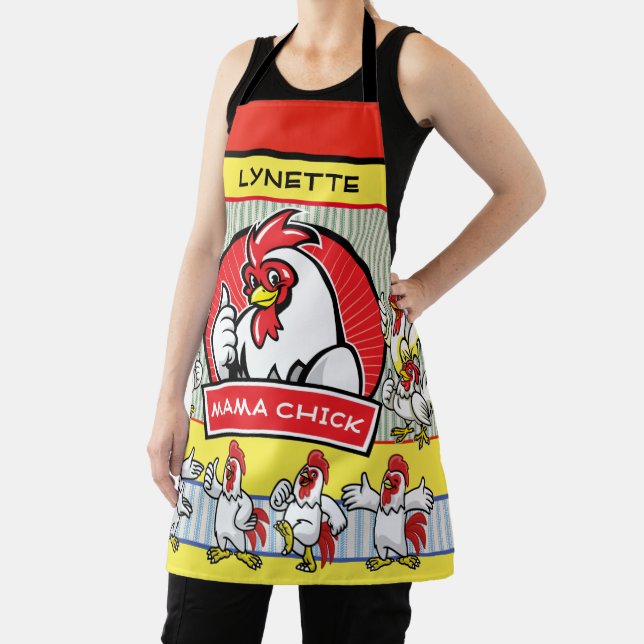 Country Sunshine Chicken Rooster Apron (Insitu)