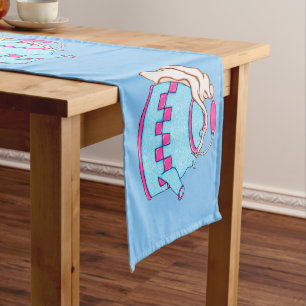 Country Tea Pot 3 Table Runner