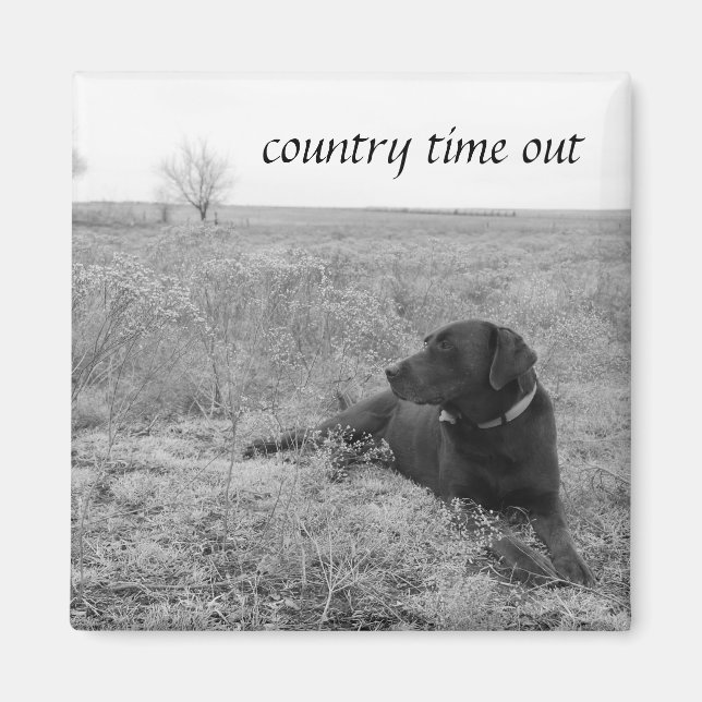 Country Time Out Magnet (Front)