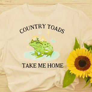 Country Toads One of a Kind T-Shirt