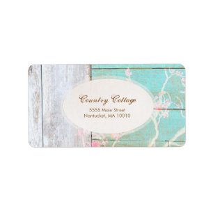 Country Vintage, Shabby, Rustic Wood Chic Boutique Label