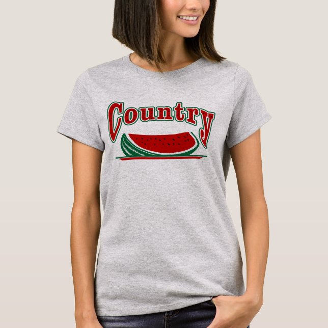 Country Watermelon T-Shirt (Front)