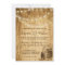 Country wedding invitation with Cowboy boots
