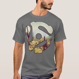Country Western 45 Record Adapter T-Shirt