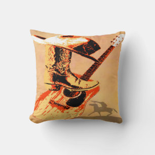 Country Western American MoJo Pillow