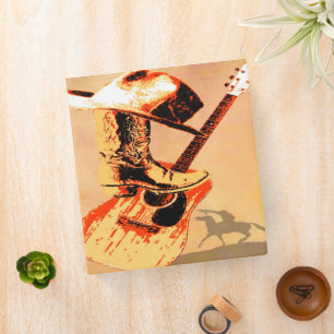 Country Western Avery Binder