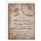 Country Western Boots Wagon Wheel Wedding Invite