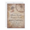 Country Western Boots Wagon Wheel Wedding Invite