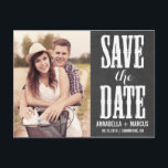 Country Western Chalkboard Save the Date Postcard<br><div class="desc">Country Western Chalkboard Save the Date Postcard</div>