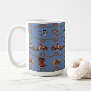 Country Western Cowboy Coffee Mug