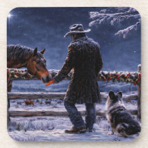 Country Western Cowboy Horse Christmas