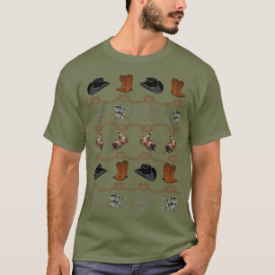 Country Western Cowboy  T-Shirt