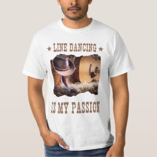 Country Western Line Dancing T-Shirt