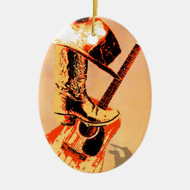Country Western Ornament (Front)