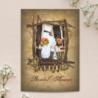 Country Western Pin Up Girl Cowboy bridal shower
