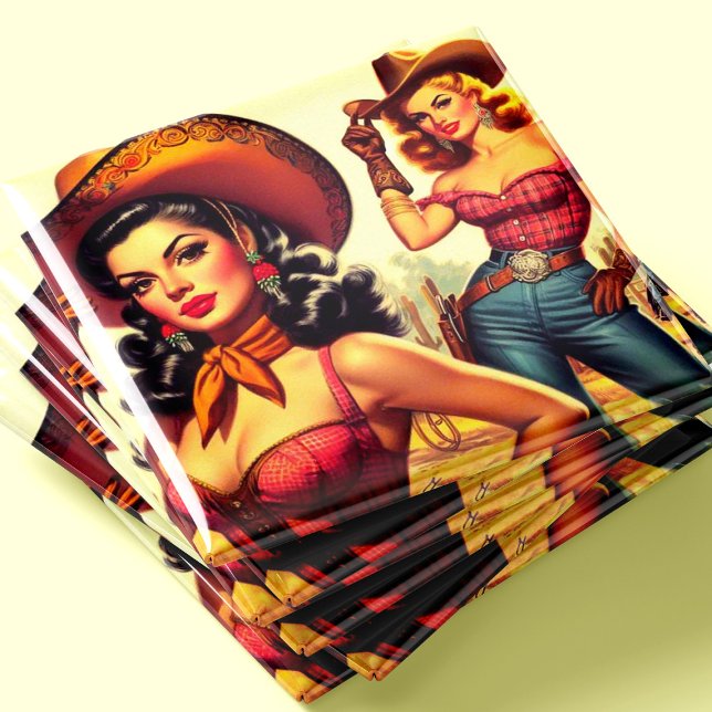 Country Western Pin-up Magnet (Creator Uploaded)