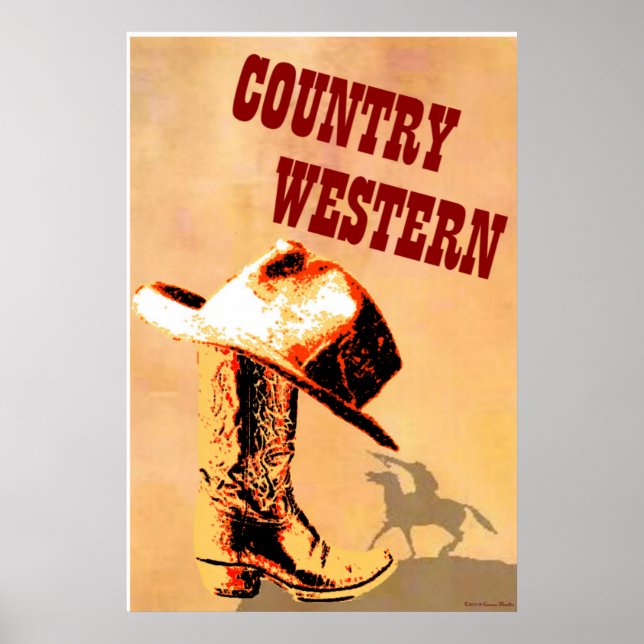 Country Western Print (Front)