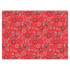 Country Western Red Paisley Wedding