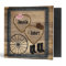 Country Western Rustic Wagon Wheel Wedding Album