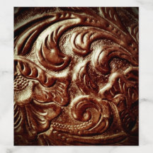 Country Western Saddle Leather A6 Envelope Liner