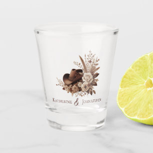 Country Western Wedding Money/shot Dance- Shot Glass