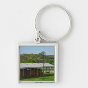 Country Windmill Keychain