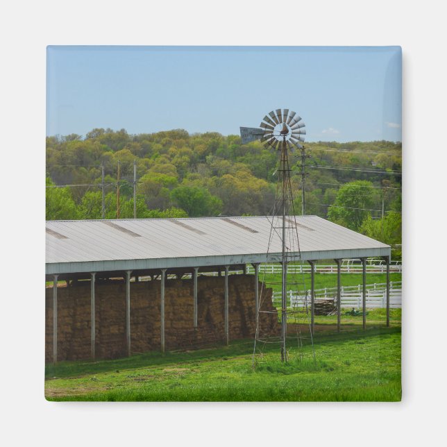 Country Windmill Magnet (Front)